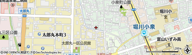 富山県富山市堀川小泉町711周辺の地図