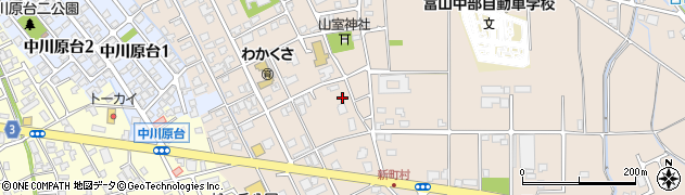 富山県富山市町村219周辺の地図