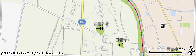 富山県中新川郡立山町日中64周辺の地図