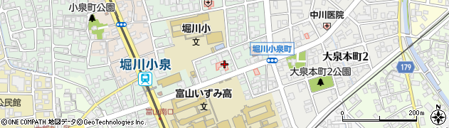 堀川篁内科外科医院周辺の地図