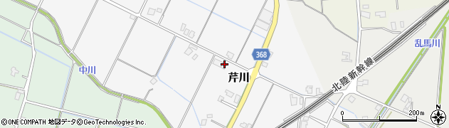 富山県小矢部市芹川1149周辺の地図