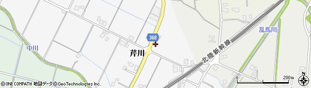 富山県小矢部市芹川1010周辺の地図