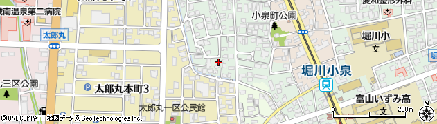 富山県富山市堀川小泉町894周辺の地図