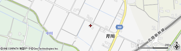 富山県小矢部市芹川1180周辺の地図