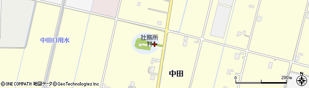 富山県高岡市中田反保島周辺の地図