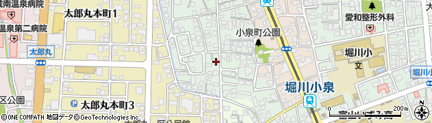 富山県富山市堀川小泉町681周辺の地図