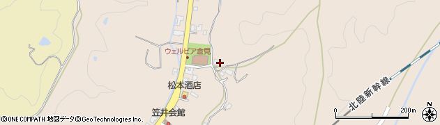石川県津幡町（河北郡）倉見（コ）周辺の地図