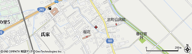 栃木県さくら市氏家2600-2周辺の地図