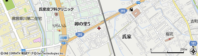 栃木県さくら市氏家1966-4周辺の地図