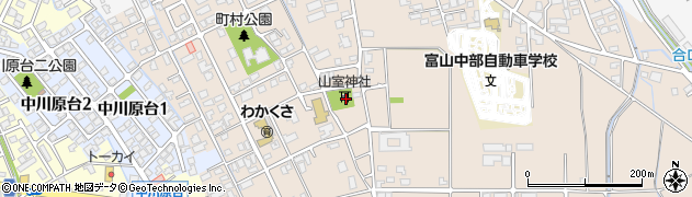 富山県富山市町村20周辺の地図