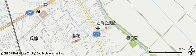 栃木県さくら市氏家2618周辺の地図