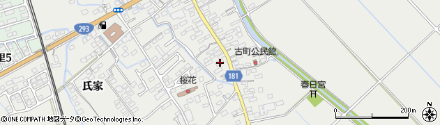 栃木県さくら市氏家2600周辺の地図