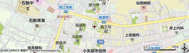 道林寺周辺の地図