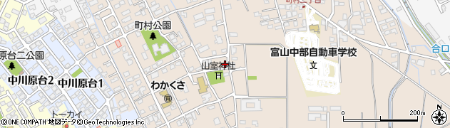 富山県富山市町村26周辺の地図