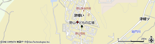 石川県津幡町（河北郡）津幡（い）周辺の地図