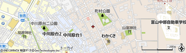 富山県富山市町村153周辺の地図