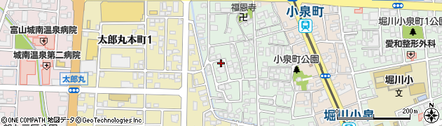 富山県富山市堀川小泉町868周辺の地図