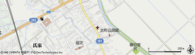 栃木県さくら市氏家2622周辺の地図