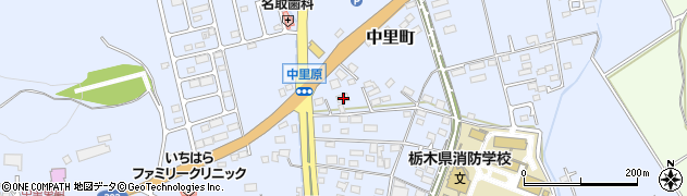 栃木県宇都宮市中里町280周辺の地図