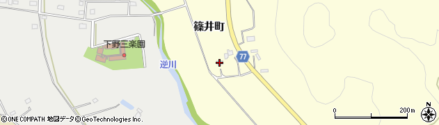栃木県宇都宮市篠井町346周辺の地図
