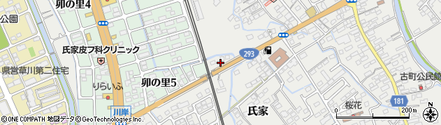 栃木県さくら市氏家1959周辺の地図