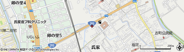 栃木県さくら市氏家1899周辺の地図