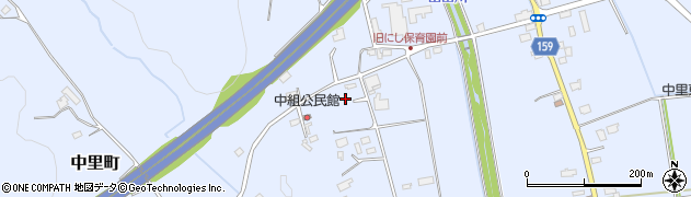 栃木県宇都宮市中里町1584周辺の地図