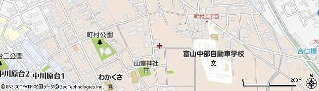 富山県富山市町村97周辺の地図