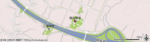 龍谷禅寺周辺の地図