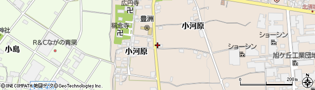 長野県須坂市小河原新田町2402周辺の地図