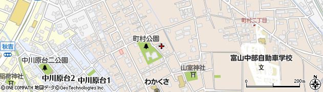 富山県富山市町村205周辺の地図