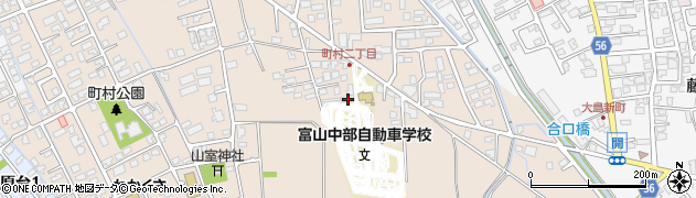 富山県富山市町村39周辺の地図