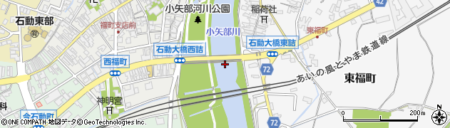 石動大橋周辺の地図