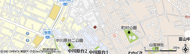 富山県富山市町村107周辺の地図