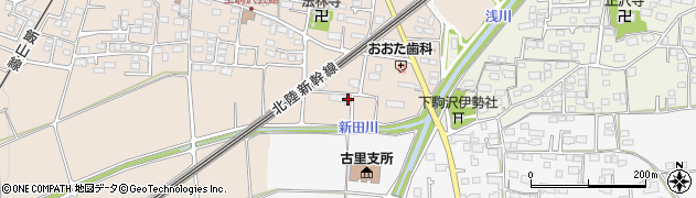 長野県長野市上駒沢757周辺の地図