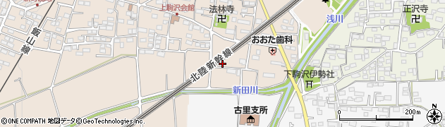 長野県長野市上駒沢989周辺の地図
