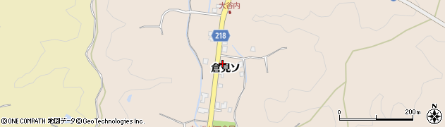 石川県津幡町（河北郡）倉見（ソ）周辺の地図