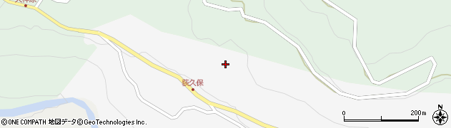 長野県高山村（上高井郡）荻久保周辺の地図