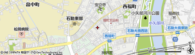 富山県小矢部市西福町6周辺の地図