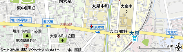 株式会社ＡＸＳデザイン富山営業所周辺の地図