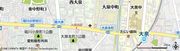 北南消火栓標識株式会社　富山支社周辺の地図