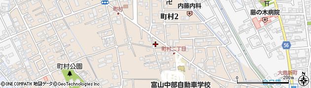 富山県富山市町村93周辺の地図