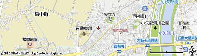 富山県小矢部市西福町11-19周辺の地図