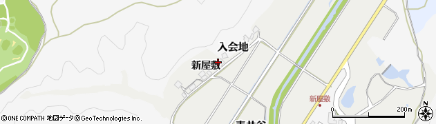 富山県射水市青井谷（新屋敷）周辺の地図