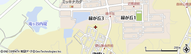 石川県津幡町（河北郡）津幡（ヨ）周辺の地図