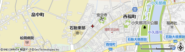 富山県小矢部市西福町11-20周辺の地図