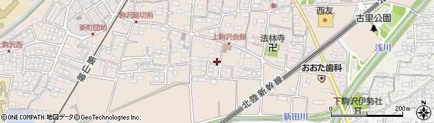 長野県長野市上駒沢970周辺の地図