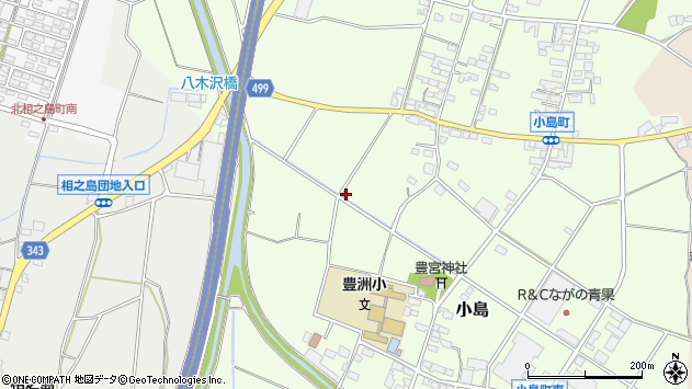 〒382-0062 長野県須坂市小島町の地図