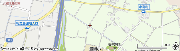 長野県須坂市小島周辺の地図