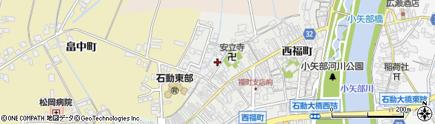 富山県小矢部市西福町11-15周辺の地図